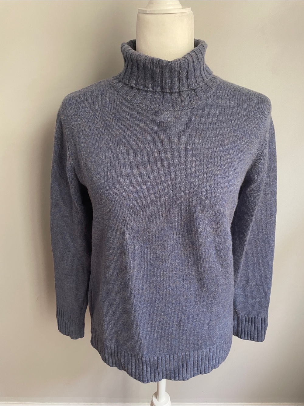 Alexandra Golovanoff Blue Cashmere Sweater Size Small